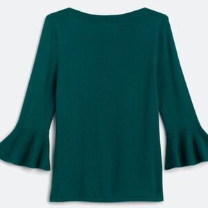 41 Hawthorn Tamzen Bell Sleeve Sweater – Deep Green